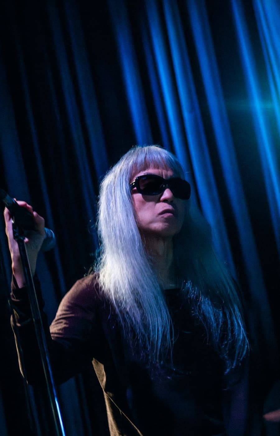 Image of Keiji Haino Performs on Bachet Sound Sculptures